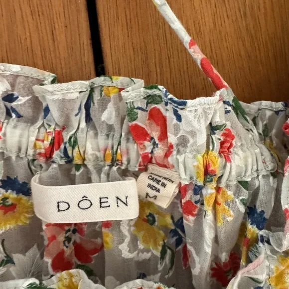 Doen Aurelia Floral Maxi Dress - Sunrise blossoms - Picture 8 of 8